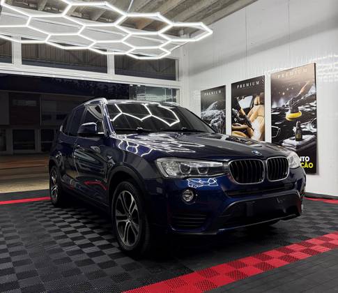 BMW X3 2.0 20I X LINE 4X4 16V GASOLINA 4P AUTOMÁTICO BMW X3 2.0 20I X LINE 4X4 16V GASOLINA 4P AUTOMÁTICO